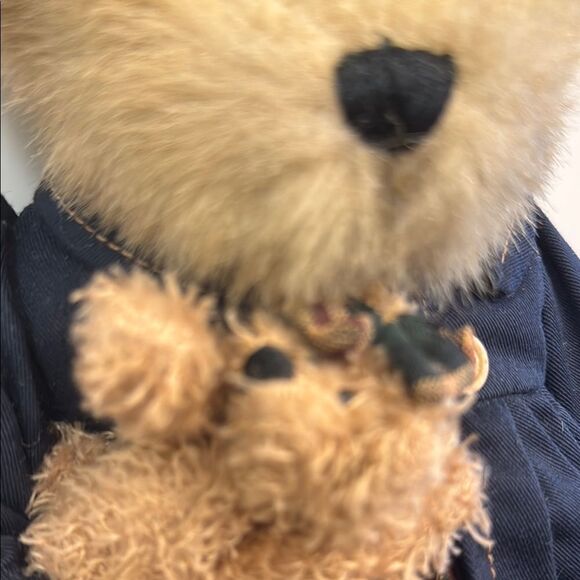 Bearington Collection Bear Blue and Brown Stuffed Animal Teddy Bear - Picture 3 of 10